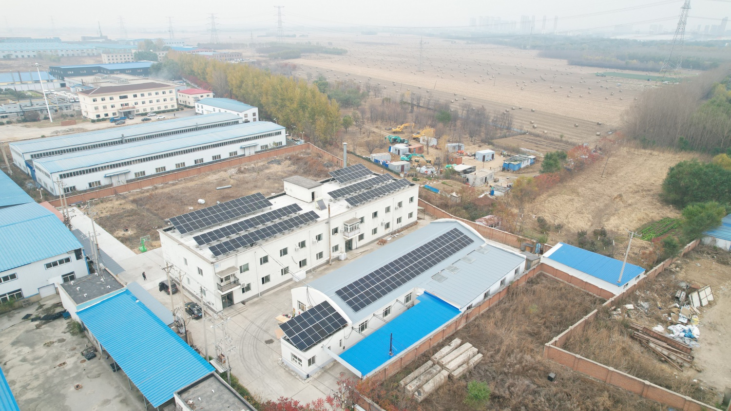 沈陽三友標牌100KW光伏電站