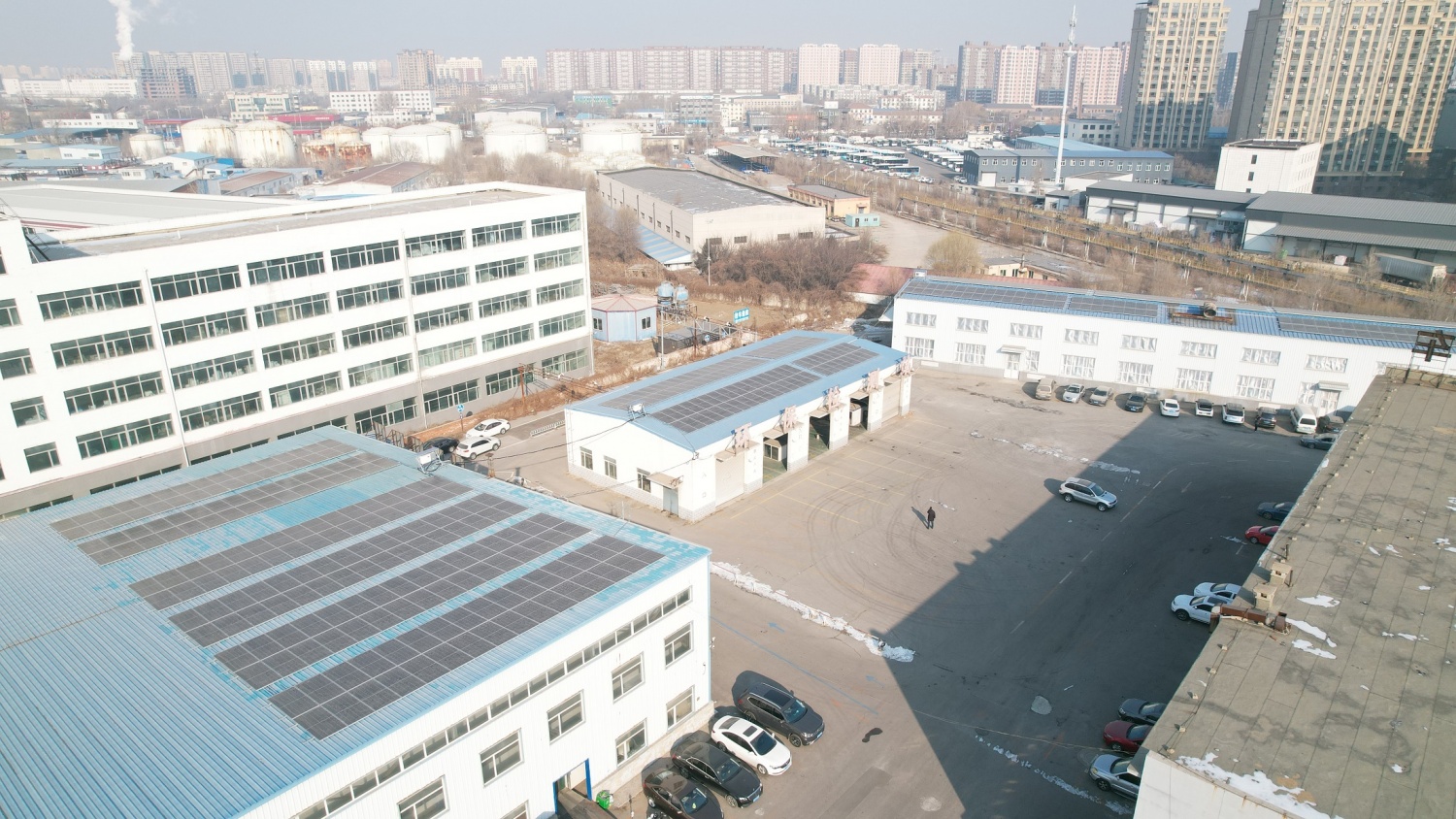 沈陽張氏檢車線250kw光伏電站