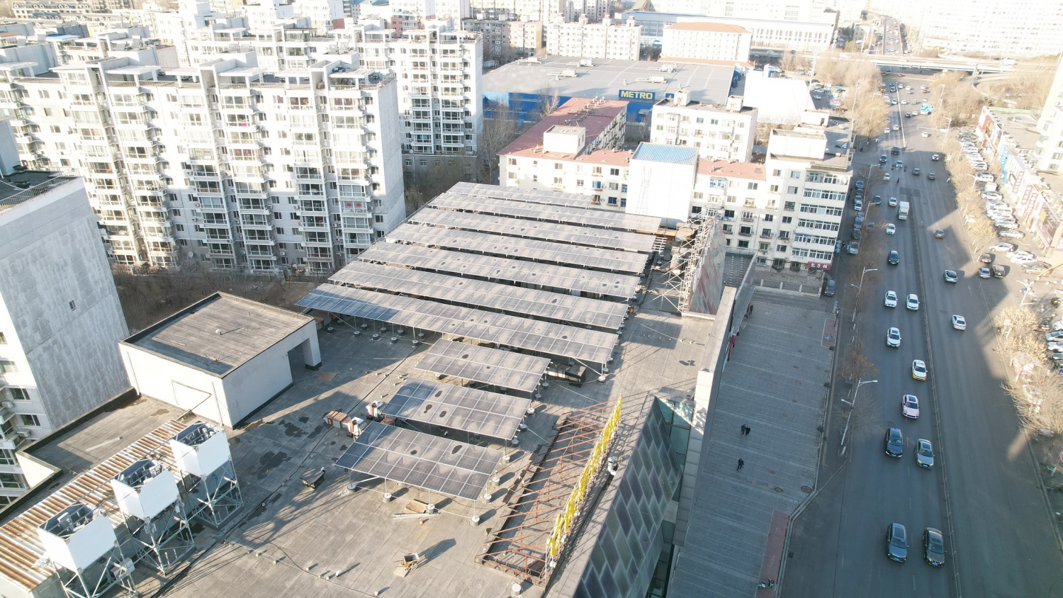 沈陽千姿匯商場200kw光伏電站