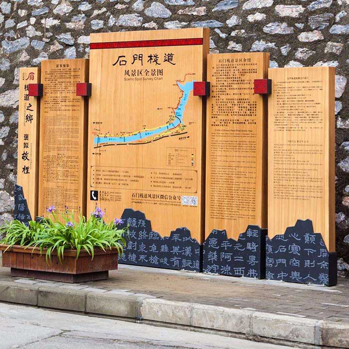 景区介绍标牌