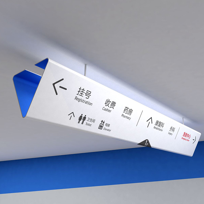 医院吊牌灯箱