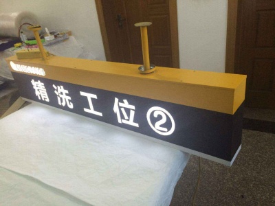 吊牌灯箱