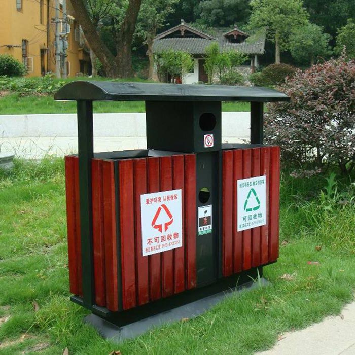 花园垃圾桶