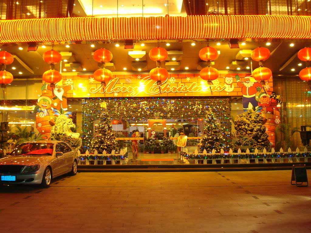 商业圣诞节装饰