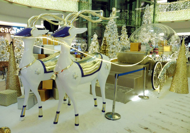 圣诞节主题美陈