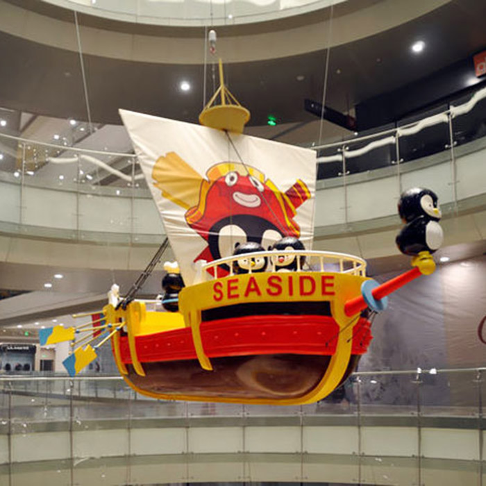 海盗船长主题美陈