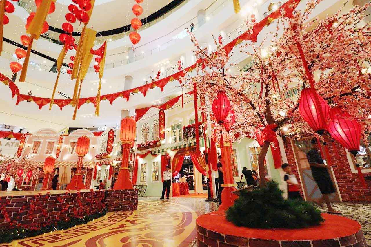 春节商场装饰