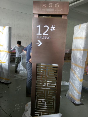 房地产指示牌