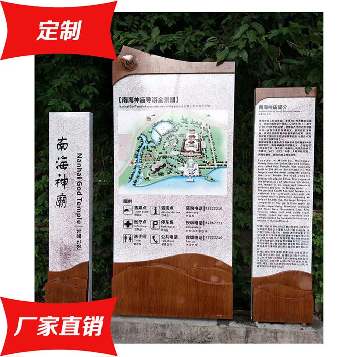景区介绍标牌