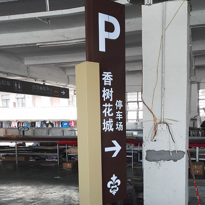 房地产停车场牌