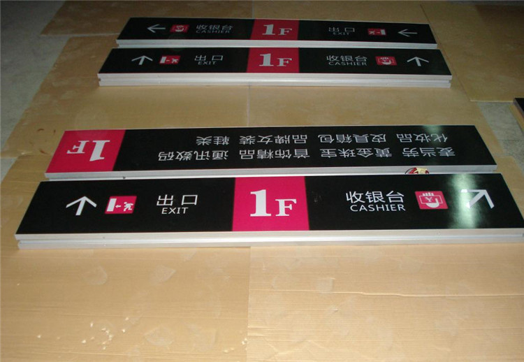 商场导视灯箱