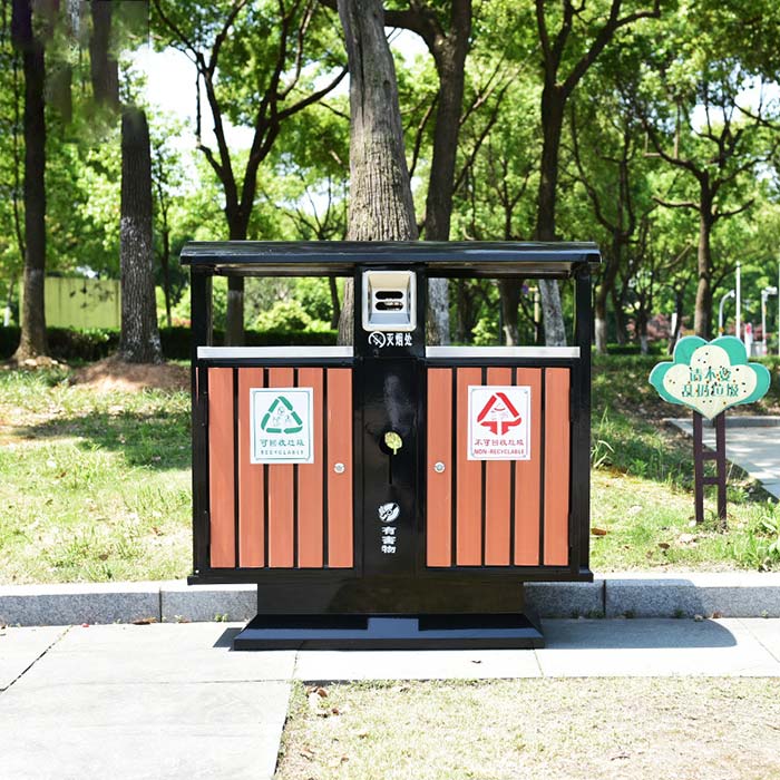 小区垃圾桶