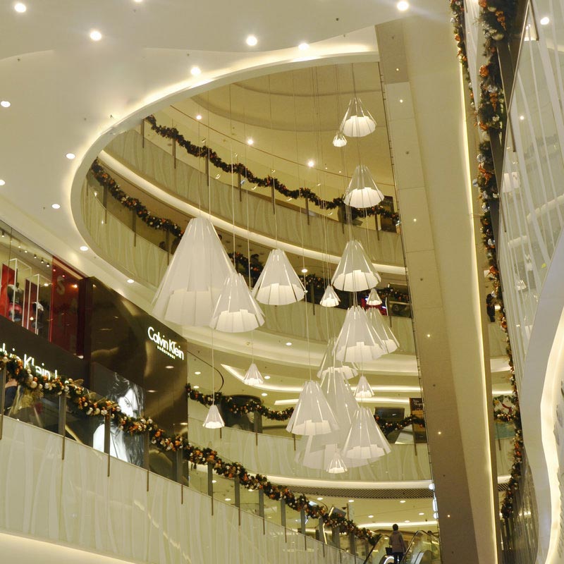 圣诞节中庭吊饰