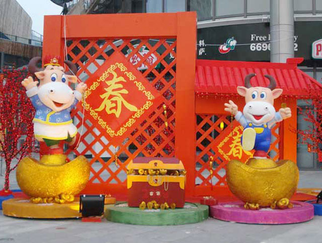 春节外场装饰