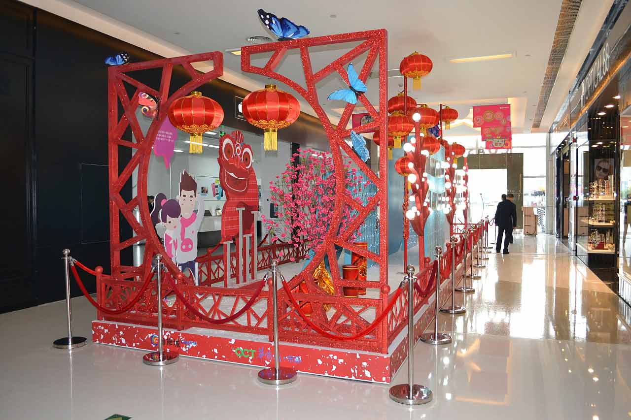 商业春节美陈装饰