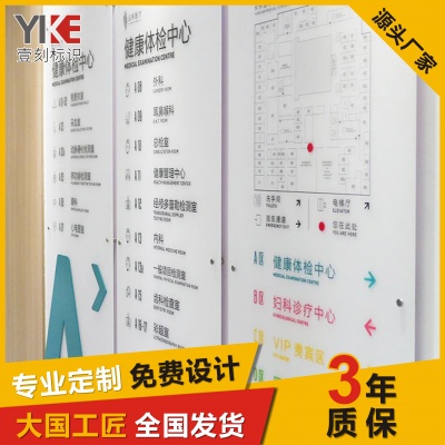 医院导视牌