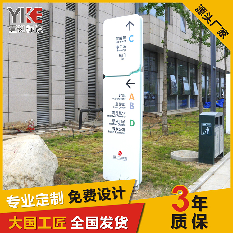 医院导视牌