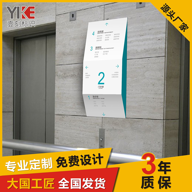 医院导视牌