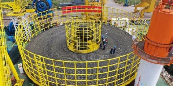 国内最长35千伏交流三芯海底电缆交付，将负责对一座岛供电