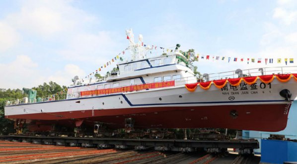 国内首艘500千伏海底电缆运维船成功完成下水首秀-新宝GG-科技注册场景,让平台更有趣
