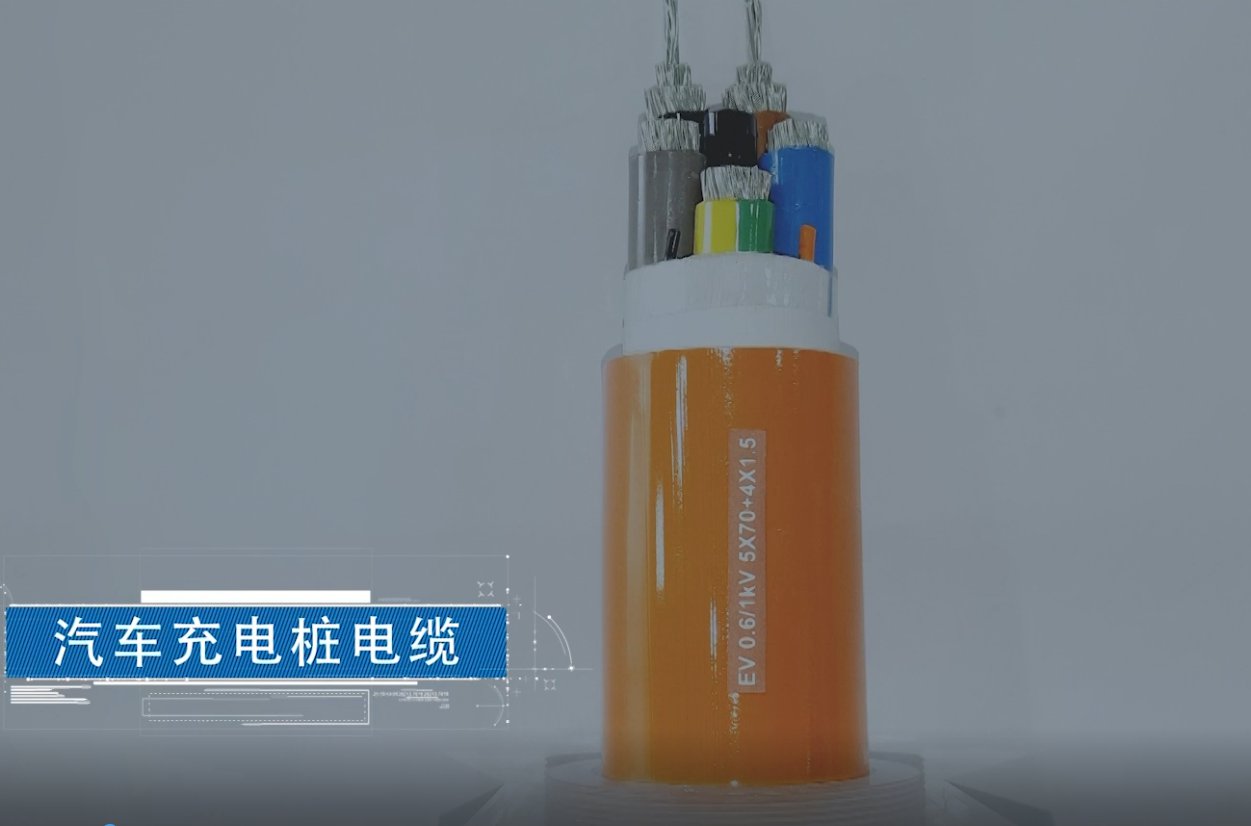 塑性弹性体绝缘热塑性弹性体护套电动汽车充电用电缆EV-RS90S90-新宝gg电缆集团 塑性弹性体绝缘热塑性弹性体护套电动汽车充电用电缆EV-RS90S90-新宝gg电缆集团