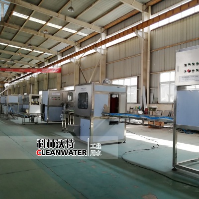 【發貨】6噸300桶全套桶裝水生產線設備