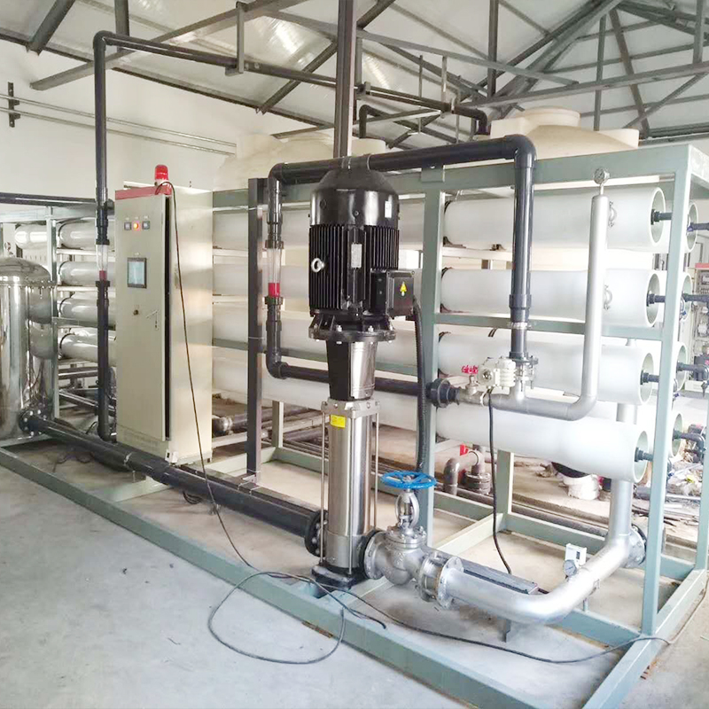 70噸超濾設備加50噸反滲透設備組合