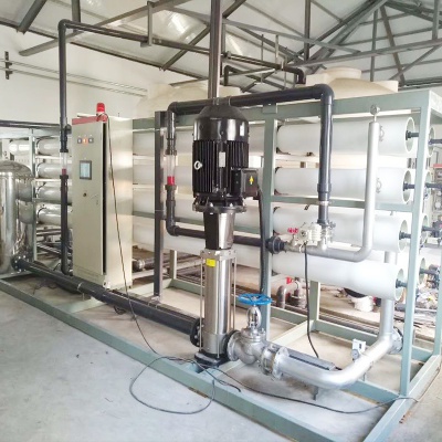 70噸超濾設備加50噸反滲透設備組合
