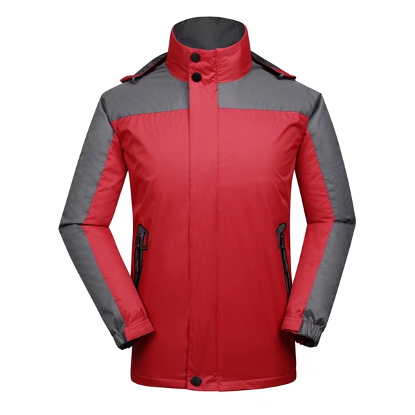 603款#加厚搖粒絨雙層沖鋒衣