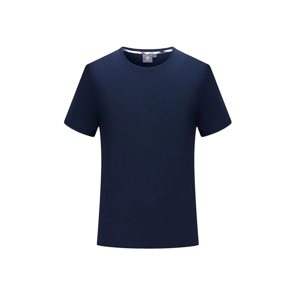 207#洗水棉T恤-藏青