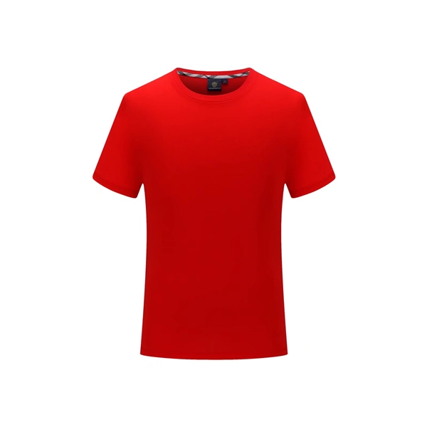 207#洗水棉T恤-紅色