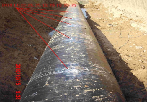 西气东输输油管道清管过程的监测