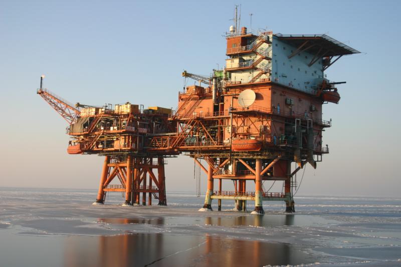 海洋钻井平台受海浪冲击测试