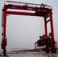 龙门吊床加载试验