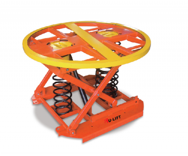 弹簧自动平衡型固定平台