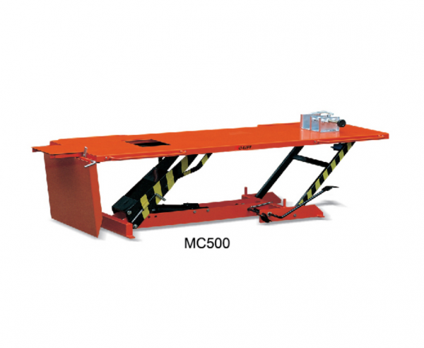 脚踏式摩托车升降平台