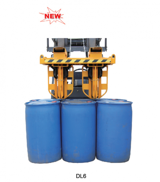 叉车专用油桶吊夹