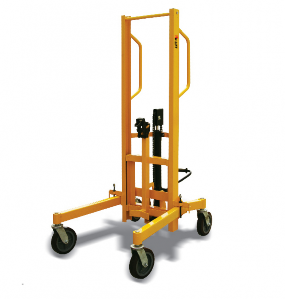 DT型高起升液压油桶搬运车