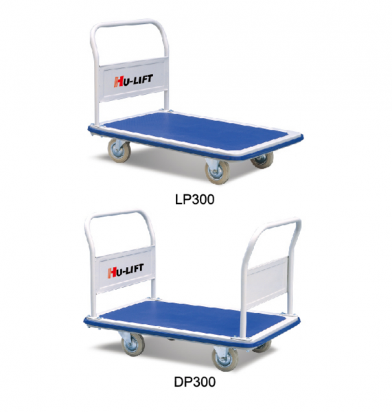 大台面钢制平板推车