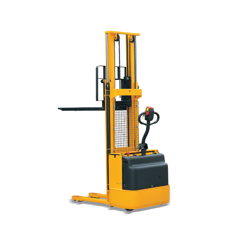 Wide field of view full electric stacker MG-B