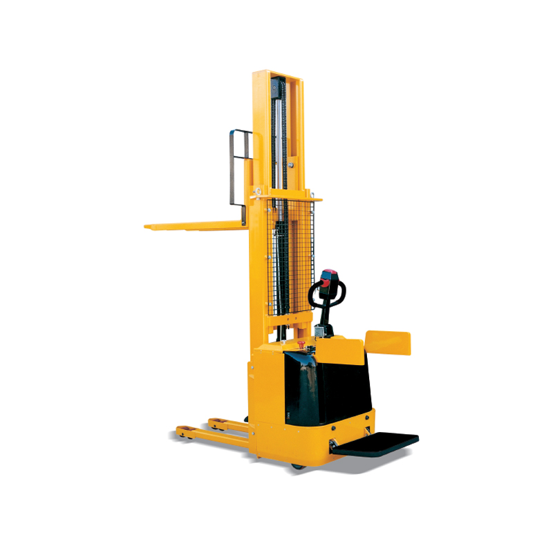 Full electric stacker （with pedal and handrail） MG-U