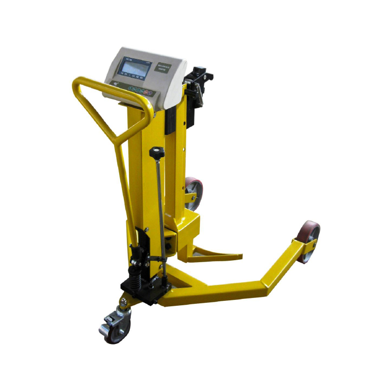 Oil drum handling and weighing truck CA-H250