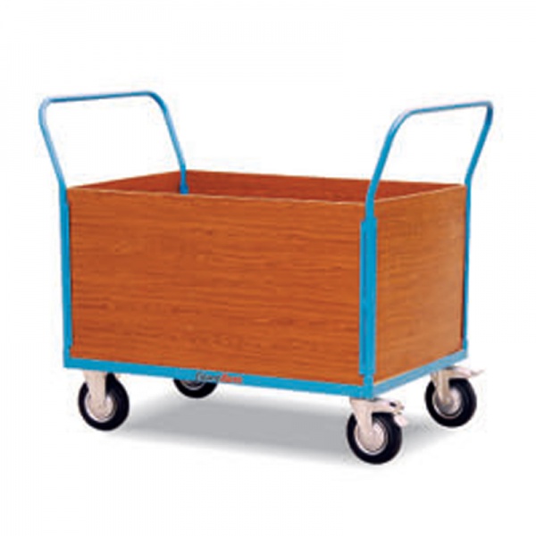 Wooden frame flat trolley AL-K