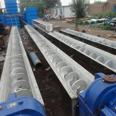 無軸螺旋輸送機