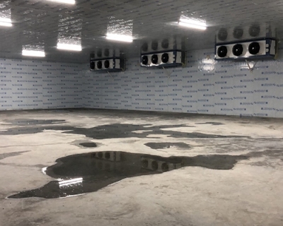 冷藏冷凍庫施工現場