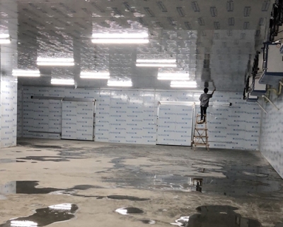 速凍食品冷庫安裝