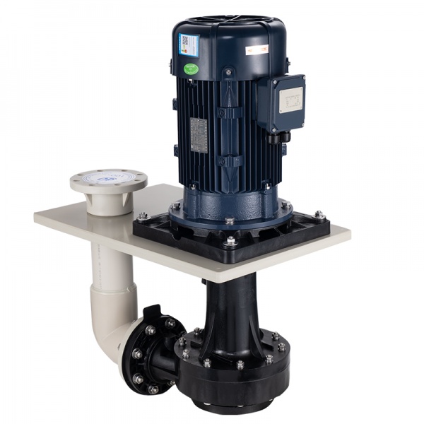 槽内立式泵ys-W-100SK-15VF-4 长轴一体压制出轴 耐酸碱可空转