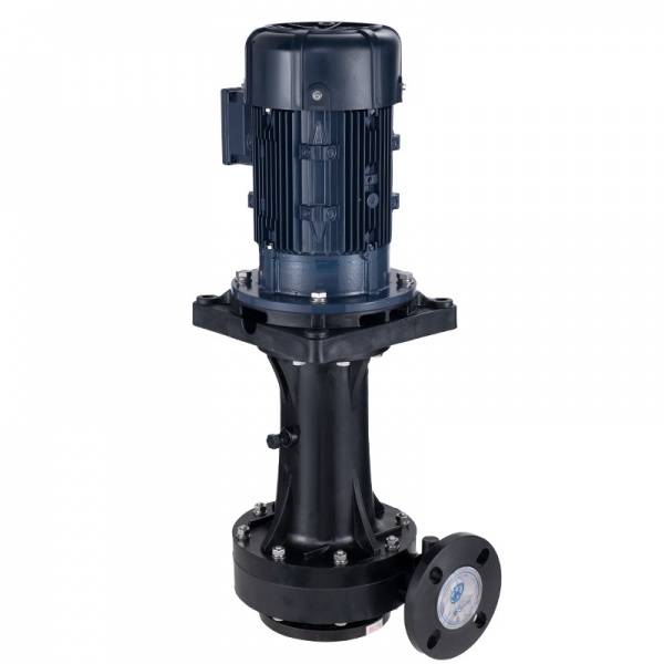 耐酸耐碱立式泵  ys-65SK-55EF-4 长轴一体压制槽外立式泵