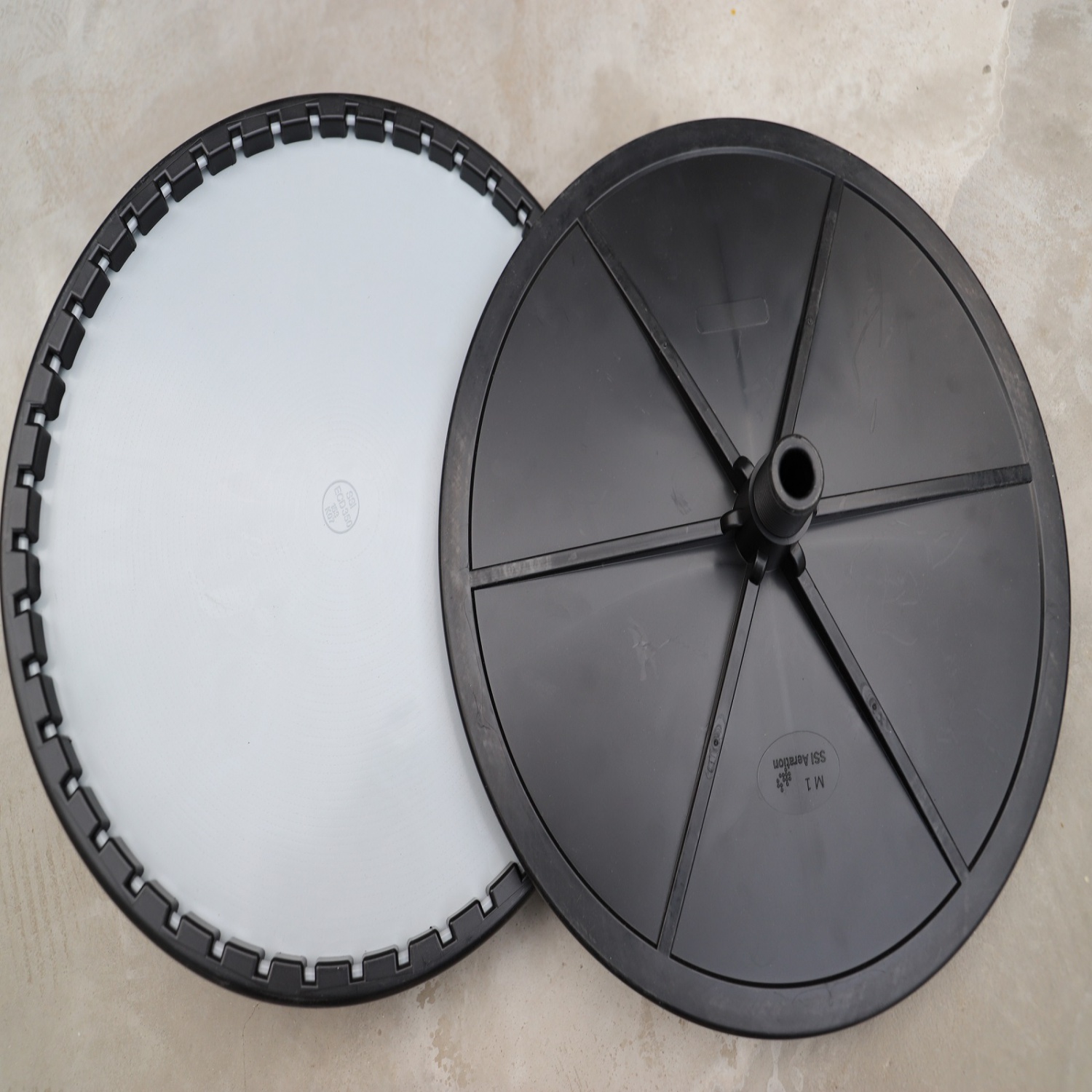 SSI微孔曝氣盤 PTFE覆膜微孔盤式曝氣器