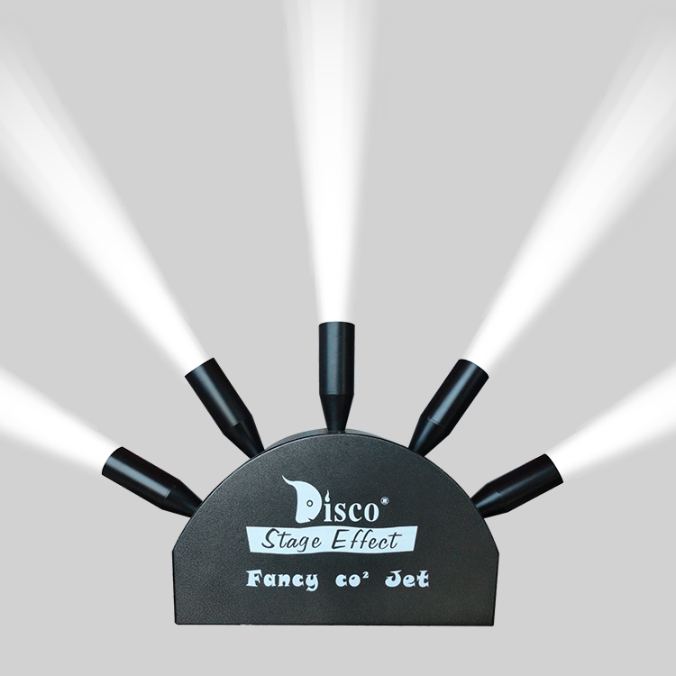 五頭二氧化碳氣柱